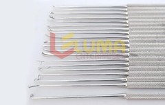 Rhoton Micro Dissector Expanded 20 PCS Set of Stainless Steel with steel case MT