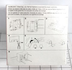 WIREMOLD 2444-2FW 2400 SERIES 2 GANG EXTRA DEEP DEVICE BOX FOG WHITE
