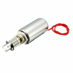 MQ8-Z15B DC 12V 10mm 15N Pull Push Type Linear Motion Solenoid Electromagnet
