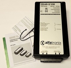 ALFATRONIX DDI48 12108 12-48 VDC 9-10 AMP DD Series DC to DC Converter ISOLATED
