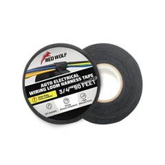 Electric Wire Harness Cloth Heat Proof Adhesive Fabric Insulation Tape 2 Rolls