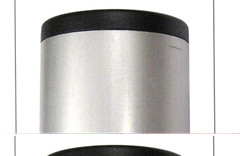 2-1/2″ OD Round 14-18Ga Black Plastic End Cap Plugs (2.34″ to 2.40″ ID)