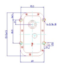 High Torque 12V DC Motor Low Speed 11RPM Gear Dual Output Shaft 1-025-050
