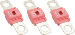 Pack of 3 AMI/Midi Fuse 125 Amp High Current Fuse Bolt-on Fuse commonly Used …