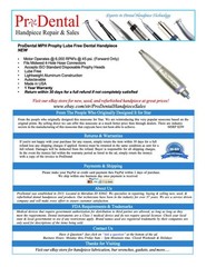 Midwest RDH Type LUBE FREE Hygienist Handpiece – ProDental