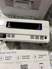 ALL 3-White Rollo X1040-Wireless Thermal Label Printer&Shipping Scale&500 Labels