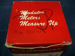 Modutec 750 Watts Panel Meter 200uA FS Tegal 11290 ENI 11409 OEM-6 RF Generator