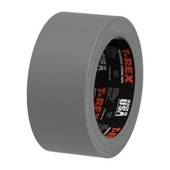 2 pack T-Rex Ferociously Strong Gunmetal Gray Duct Tape, 1.88 in. x 10 yd.