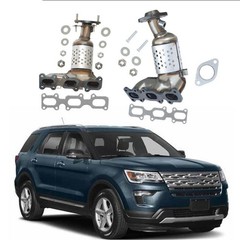 FOR 2013-2019 Ford Explorer 3.5L V6 Catalytic Converter Front Left & Right
