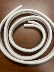 Alternating Pressure Mattress Pump Hoses, Hoses Only as Shown, 48 Inches Long