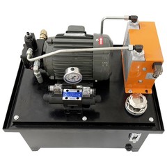 220V 3PH 1500W Small Hydraulic Stations Air-cooled Hydraulic Test Bench