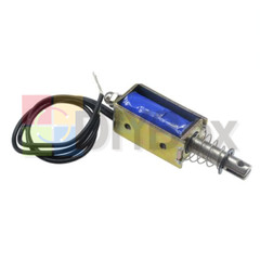 1-10x DC Solenoid Valve Electromagnet 12V Spring Push-Pull Through Type JF-0530B