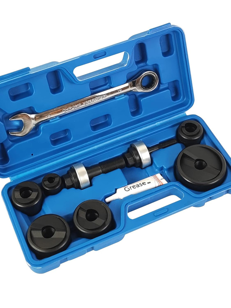 Manual Knockout Hole Punch Driver Kit 1/2 to 2 Inch Electrical Conduit Hole Cutt