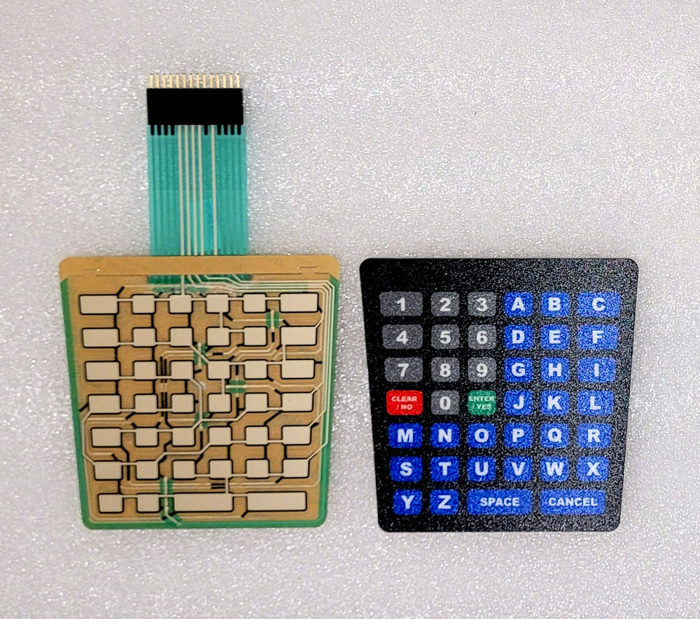 Gilbarco M07763B002 ENE1702G001 Encore S keypad & overlay, aftermarket