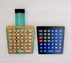 Gilbarco M07763B002 ENE1702G001 Encore S keypad & overlay, aftermarket