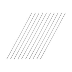 304 Stainless Steel Round Rod 1.5mm x 100mm 10pc Stock Bar Stock Stainless