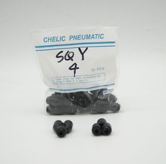 CHELIC SQY3 4 Ø4 Push to connect Union Y Fitting (10 PCS PER BAG)