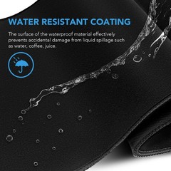 Large Mouse Pad, Desk Mat with Non-Slip 31.5 inches x 15.7 inches, Black