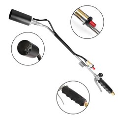 Portable Propane Torch Weed Burner Ice Snow Melter Outdoor Flame Thrower w/ Hose