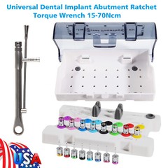 Dental Universal Implant Prosthetic Kit Torque Wrench Screw Drivers Remover st