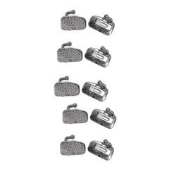 50 Sets Dental Orthodontic Buccal Tube 1st Molar U1L1 Roth 0.022 MIM Monoblock