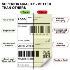 5ROLLS 62mmx100mm Shipping Label 2-3/7″x4″ Compatible Brother QL-810W DK-1202