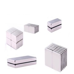 L40-45mm W4-45mm H2-21mm Rectangular Magnet Rare Earth Block Strong Craft Magnet