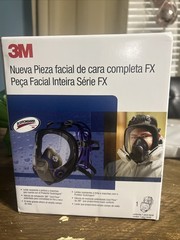 NEW! 3M Reusable Full Face Respirator Facepiece Construction Riot Gas Mask SMALL