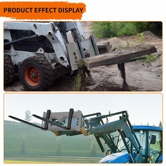 42″ Pallet Fork Forklift Blades for Skid Steer Tractors Universal 2500lbs 2Pcs