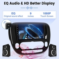 2G+64G Radio for Kia Soul 2014-2017 (Only for Manual A/C), 9 inch Android Tou…