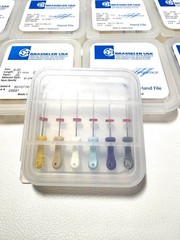 *17 Packs* Brasseler USA EndoSequence Hand File Size 8–20 21mm Stainless Steel