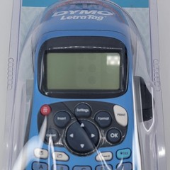 Dymo LetraTag LT-100H Handheld Label Maker Blue New Sealed w/Tape