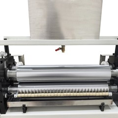 110V Automatic Double-sided Glue Coating Machine for Paper&Leather Steel Roller