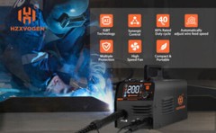 HZXVOGEN 3in1 MIG Welder 110/220V 200A Flux MIG/Lift TIG/MMA Welding Machine USA