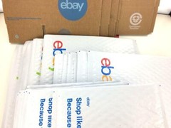 Ebay Shipping Supplies Kit Lot Boxes Padded Bubble Envelopes Mailers Tape -23 CT