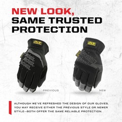 FastFit Work Gloves – Anti-Slip & Abrasion Resistant Heavy Duty Gloves – Touc…