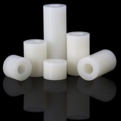 7mm 9mm 11mm 14mm White ABS Nylon Standoff Plastic Spacers Round Washers
