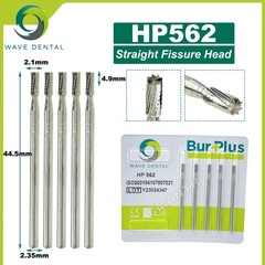 WAVE Dental Tungsten Carbide Burs Low Speed Straight Fissure Head HP Bur 2.35mm