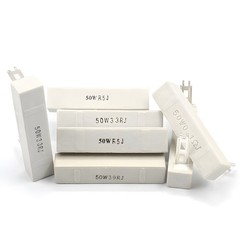 30 /50 /100 Watt Wire wound Cement Resistors Axial 0.1 ohms to 200K ohms 5%