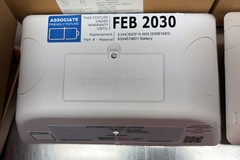 Lot of 2 Dual-Lite EVHC6IDP-O-WM Commercial LED Emergency Lights White Open Box