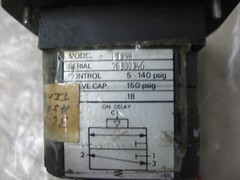 NEW KUHNKE /AGASTAT PT35H PNEUMATIC TIMER 0-30MIN ON DELAY 5-140PSI P9710