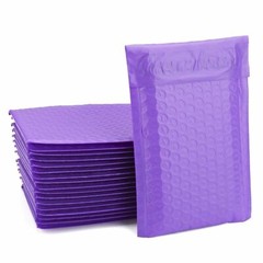 Mix Your Color 100 Poly Bubble Shipping Envelopes Mailers #000 Extra Wide 4″x8″