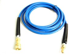 15ft carpet cleaning extractor vacuum and solution hoses with swivel cuffs