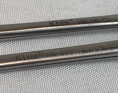 Pair of Klein 300-100-771 Endoscopic Bulldog Debakey Bowel Clamp 45mm Straight