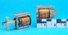 Laminate T-Shaped Solenoid, Open Frame 115 VDC 0.24A, 475 Ohm Continuous Duty
