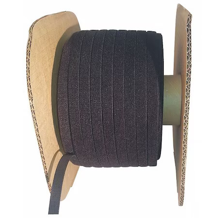 Rip-Tie W-60-1Sp-Bk Cable Tie Roll, 600 Ft L, Black, Nylon, Polyethylene, 50 Lb