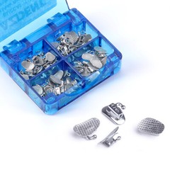 80pcs Tubos Bucales Individuales Ortodoncia Dental Roth Mbt 0.022 1st/2nd Molar