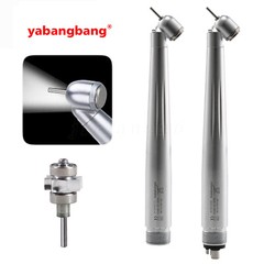 Dental 45 Degree LED High Speed Handpiece Self-Power Oral Surgery Turbine