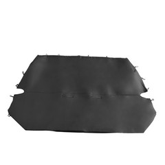 Universal Full Size Bench Truck Seat Cover Black Fits for Dodge, Ford, Chevy(…
