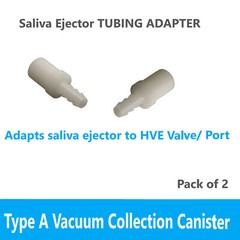 Dental Type A Vacuum Collection Canister, Lid, Replacement Parts, Accesories